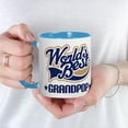 thumbnail image 3 of CafePress - Worlds Best Grandpop Mug - 11 oz Ceramic Mug - Novelty Coffee Tea Cup, 3 of 3