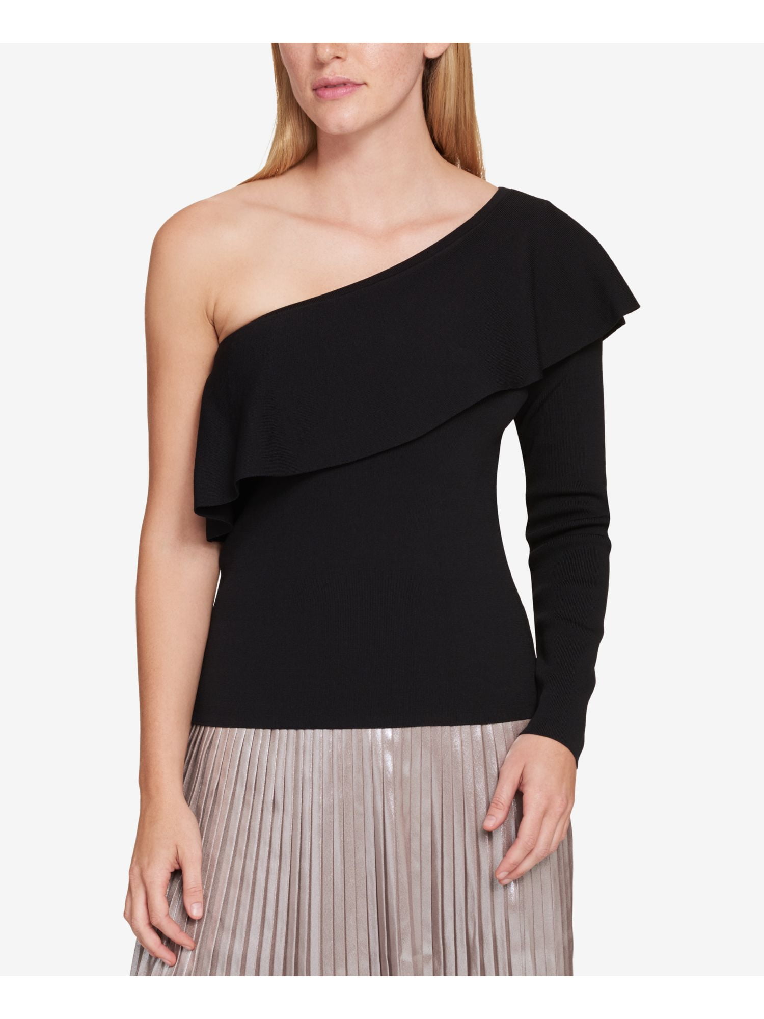 tommy hilfiger one shoulder sweater