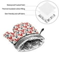 thumbnail image 6 of Daiia Roosters Pattern Oven Mitts and Pot Holders 4 pcs Set,High Heat Resistant 500 Degree Extra Thicken Long Kitchen Cotton Oven Glove, 6 of 6