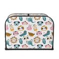 thumbnail image 2 of Daiia Cartoon Animals Pattern 4 slice Toaster Cover, Toaster Appliance Dust-proof Cover For Kitchen Small Appliance Dust Cover and Fingerprint Protection, 2 of 7