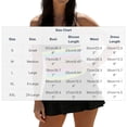 thumbnail image 7 of Pounoo Womens Rainbow Stripe Tankini Sets Slim Fit Spaghetti Strap High Waist Skirt Bottoms Beach Swimwear Bathing Suits Gift, 7 of 7