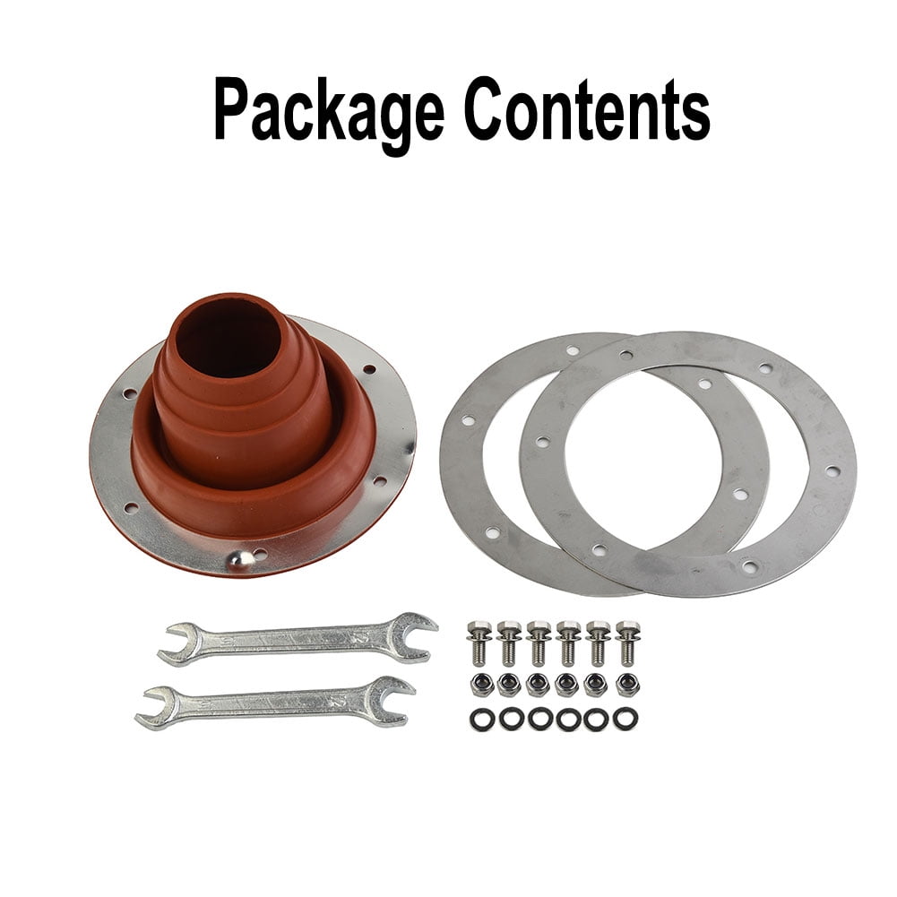 Stove Jack Kit for Bell Tent, Flue Flashing Kit for Frontier and Outbacker Stove Flashing Kit