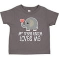thumbnail image 3 of Inktastic My Great Uncle Loves Me Boys or Girls Toddler T-Shirt, 3 of 5