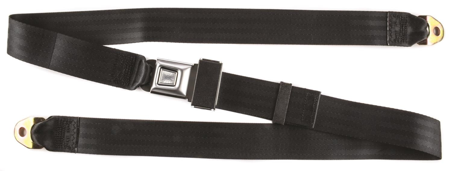 JEGS 70072 2Point NonRetractable Seat Belt Length 74 in. Belt Width 1 7/8 in.