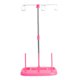 thumbnail image 4 of Hilo de bordar 3 Portabobinas Soporte de soporte de coser acolchado Rosado Sunnimix Soporte para carretes de máquina de coser, 4 of 8
