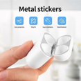 thumbnail image 2 of For Apple AirPods 4 Charging Case Bluetooth Earbuds Metal Sticker Anti-Dust Protective Decals - Blac, 2 of 2