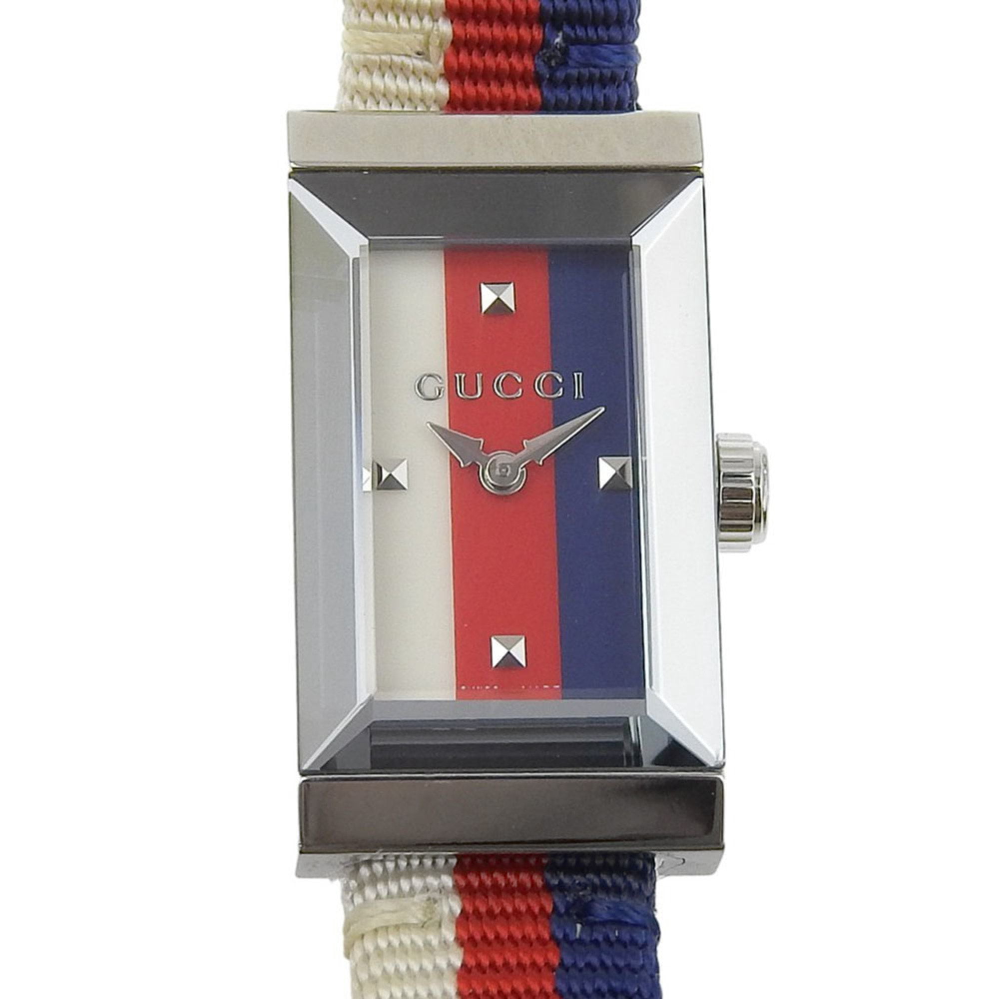 GUCCI 時計　レディース New Gucci G-Timeless 27mm Steel Pink Dial Quartz Ladies Watch