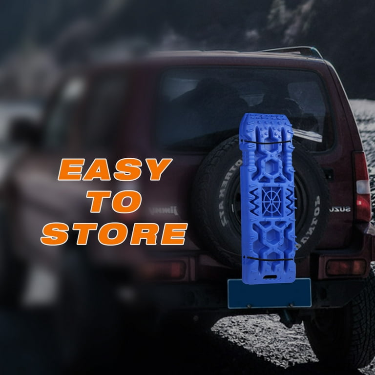 Recovery Traction Boards Tracks Mat for Off-Road Truck, Cars, Sand, Snow,  Mud
