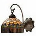 thumbnail image 2 of Meyda Tiffany - 18689 - One Light Wall Sconce - Tiffany Candice - Antique-60pack, 2 of 2