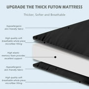 SLSY Futon Mattress, Extra Thick Padded Japanese Floor Mattress Quilted Bed Mattress Topper, Folding Floor Lounger Sleeping Pad Guest Bed
