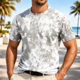 thumbnail image 2 of Vetsdori Mens Short Sleeve Tops Sport Summer Pullover Breathable Fashion Casual Travel T-shirts for Men Graphic, 2 of 7