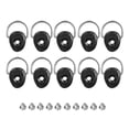 thumbnail image 1 of Nylon Stainless Steel Buckle 12g pc Fishing Rigging Fitting 4.9*3.4 CM Size Black Color Functional Boat Fitting, 1 of 12
