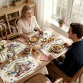 thumbnail image 5 of Stegali 250th Anniversary Patriotic Linen Placemats, 12x18 Inch Table mats Set of 4, 5 of 7