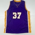 thumbnail image 4 of Autographed/Signed Ron Artest Los Angeles LA Purple Basketball Jersey PSA/DNA COA, 4 of 4