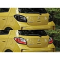 thumbnail image 3 of Rvinyl Tail Light Tint Covers Compatible with Mitsubishi Mirage 2017-2020 (Hatchback) - Matte Smoke, 3 of 10