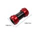 thumbnail image 3 of Toystoory Diseño de cojinete de eje medio Accesorios mejorados CNC Parte de ciclismo Estanqueidad de aleación de aluminio Eje central Rojo Ciclismo Rojo BB3024, 3 of 6