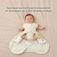 thumbnail image 5 of ergoPouch 2.5 TOG Hip Harness Cocoon Swaddle Bag - Our Baby Swaddle Provides a Snug and Gentle Sleep - Swaddle for Baby Made of Organic Cotton & Breathable Material (3-6 Months, Oatmeal Marle), 5 of 5