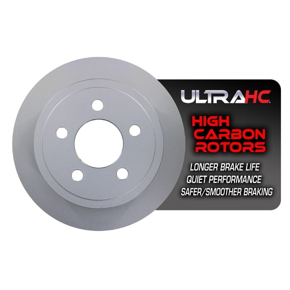 UltraHC Coated High Carbon Brake Rotor, Rear UR000227, Jeep Liberty 2007-2003
