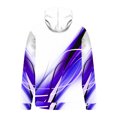 thumbnail image 3 of guisaled Hoodies for Men Cool Pullover Tops Gradient Color Graphic Hooded Sweatshirts Long Sleeve Casual Hoodie with Pockets, 3 of 6