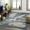 thumbnail image 2 of Surya Jolie JLO-2315 108 x 144" Rectangle Fabric Rug in Dark Blue/Gray/Tan, 2 of 6
