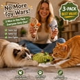 thumbnail image 6 of GREMBEB 3Pcs Cat Toys Squeak Mice Catnip Toys for Indoor Cat Dental Chirping Mouse Plush Kitten Stuffed Toy Cleaning Teeth Matatabi Bite Interactive Cat Gifts Kitty Toy, 6 of 7