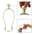 thumbnail image 5 of Uxcell 7.28 inch Lamp Harp Kit with Finial Lamp Shade Holder Gold Tone, 1 Set, 5 of 6