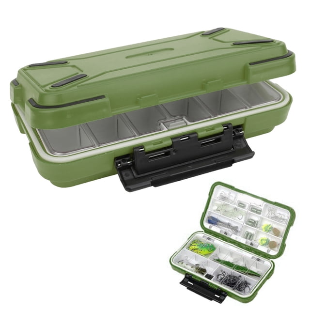 Portable Fishing Tackle Box,ABS Waterproof Fishing Tackle Fishing Tackle Organizer Fishing Tackle Box Versatile Functionality