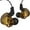 D*3.5mm, variant on Wired Earbuds Sleek with 360 Rotation Support with LED Digital Clock Deep Bass Stereo Earbuds Ultra Durable Gear F Gold Alpha Collection Omega Pro Signature F