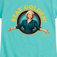 thumbnail image 3 of Golden Girls - Stay Golden - Toddler And Youth Girls Short Sleeve Graphic T-Shirt, 3 of 5