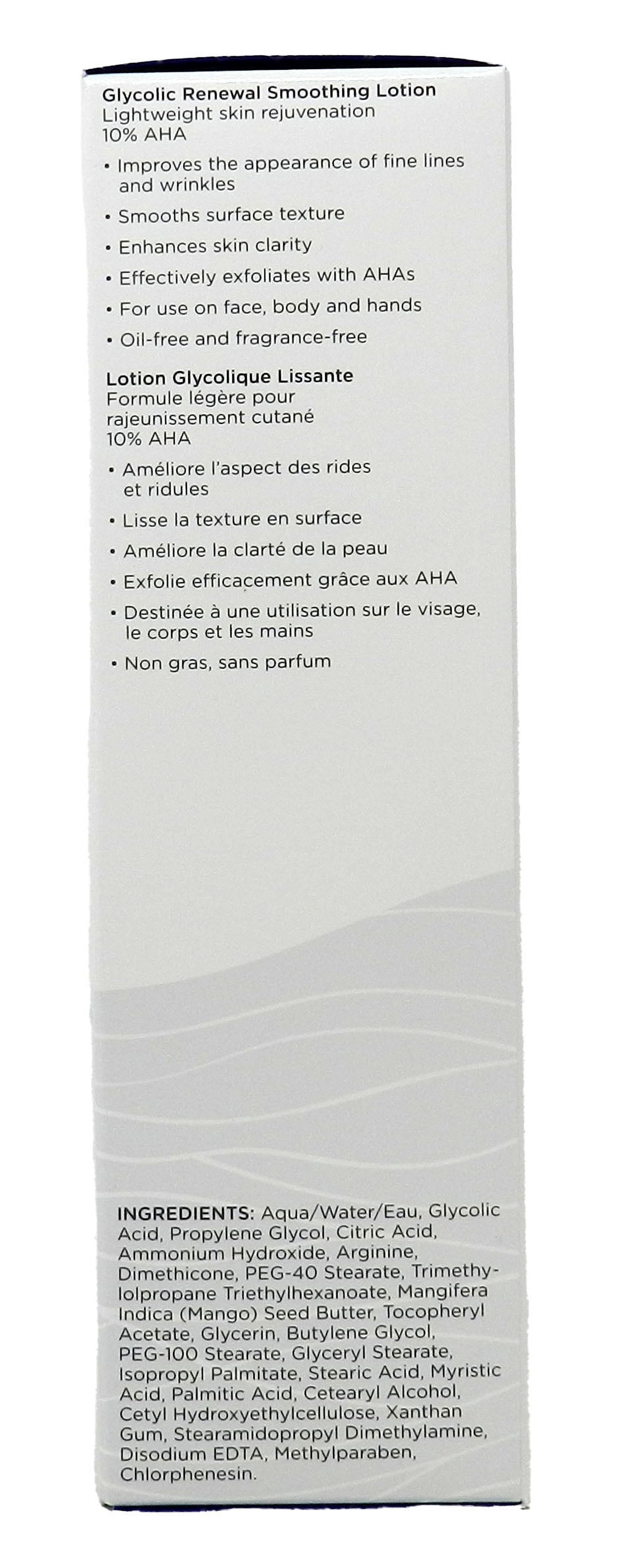 NEOSTRATA Glycolic Renewal Smoothing Moisturizing Oil-Free Natural Glycolic Acid Hand Lotion 6.8 fl oz