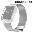thumbnail image 1 of Magnetic Band Compatible with Apple Watch Mesh Milanese Strap with Adjustable Loop, Metal Wristband for Applicable applewatch strap, 1 of 9