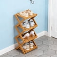 thumbnail image 2 of MKHSQHDG Today's Deals Tier Foldable Shoe Rack Organizer Shelf Space Saving Storage for Entryway Closet Bedroom Corner, 2 of 5