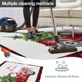 thumbnail image 5 of Christmas Red Truck Outdoor Rug for Patio/Deck/Porch, Non-Slip Large Area Rug 4 x 6 Ft, Xmas Pine Tree Red Buffalo Plaid Winter Indoor Outdoor Rugs Washable Area Rugs, Camping Rug Carpet Runner, 5 of 8