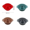 thumbnail image 2 of Advancent Utensilios para hornear de silicona en forma de espiral, herramientas para hornear pasteles, magdalenas, cocina, autoensamblaje, molde Herramientas y accesorios para hornear Rosa Advancent HA081318-03, 2 of 6