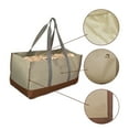 thumbnail image 4 of Supersized Canvas Firewood Carrier Log Carrying Bag Wood Carrier for Firewood Log Carrier Fireplace Tote Storage Bag, 4 of 12
