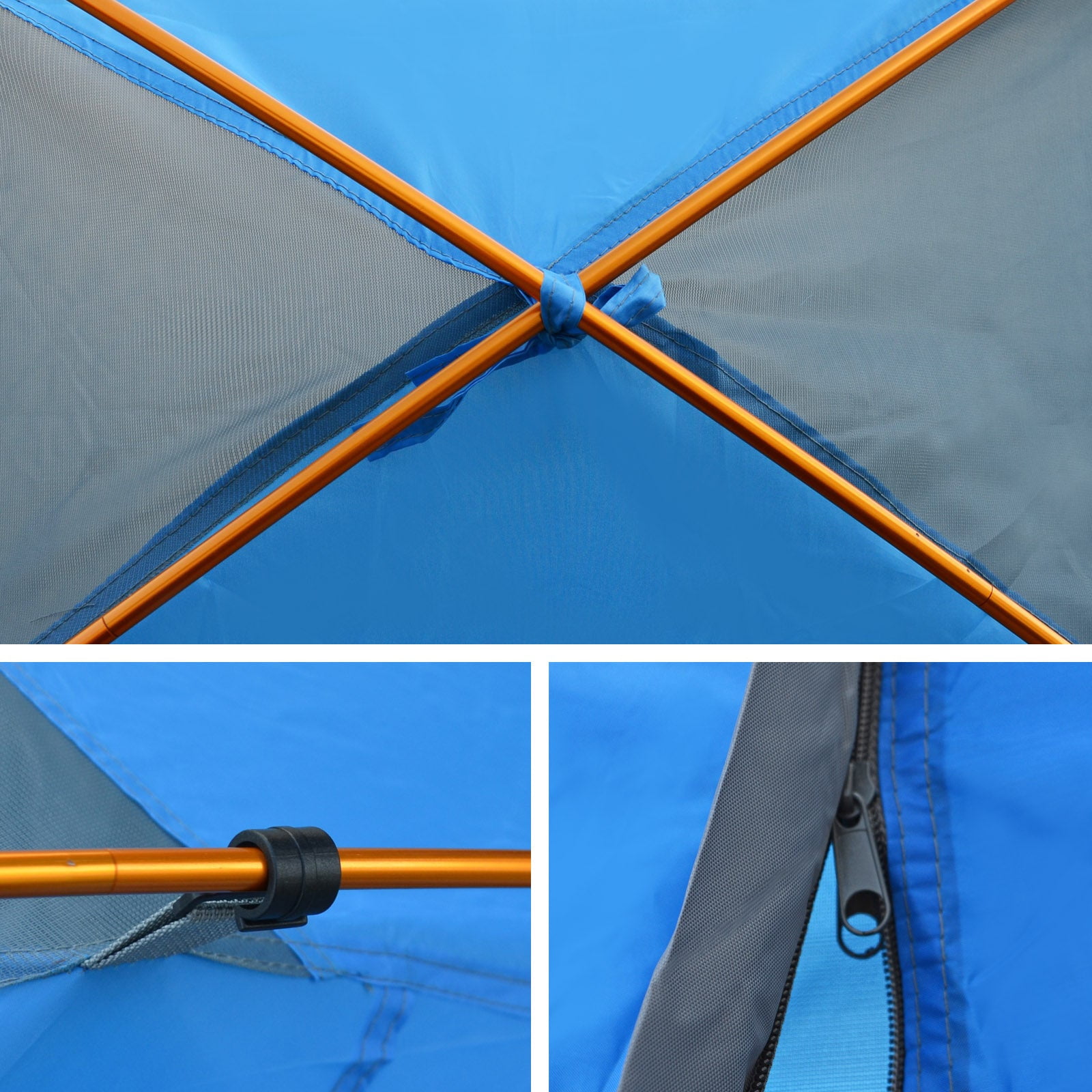 1-2 Person Double Layer Outdoor Waterproof Canopy Camping Hiking Backpacking Tent