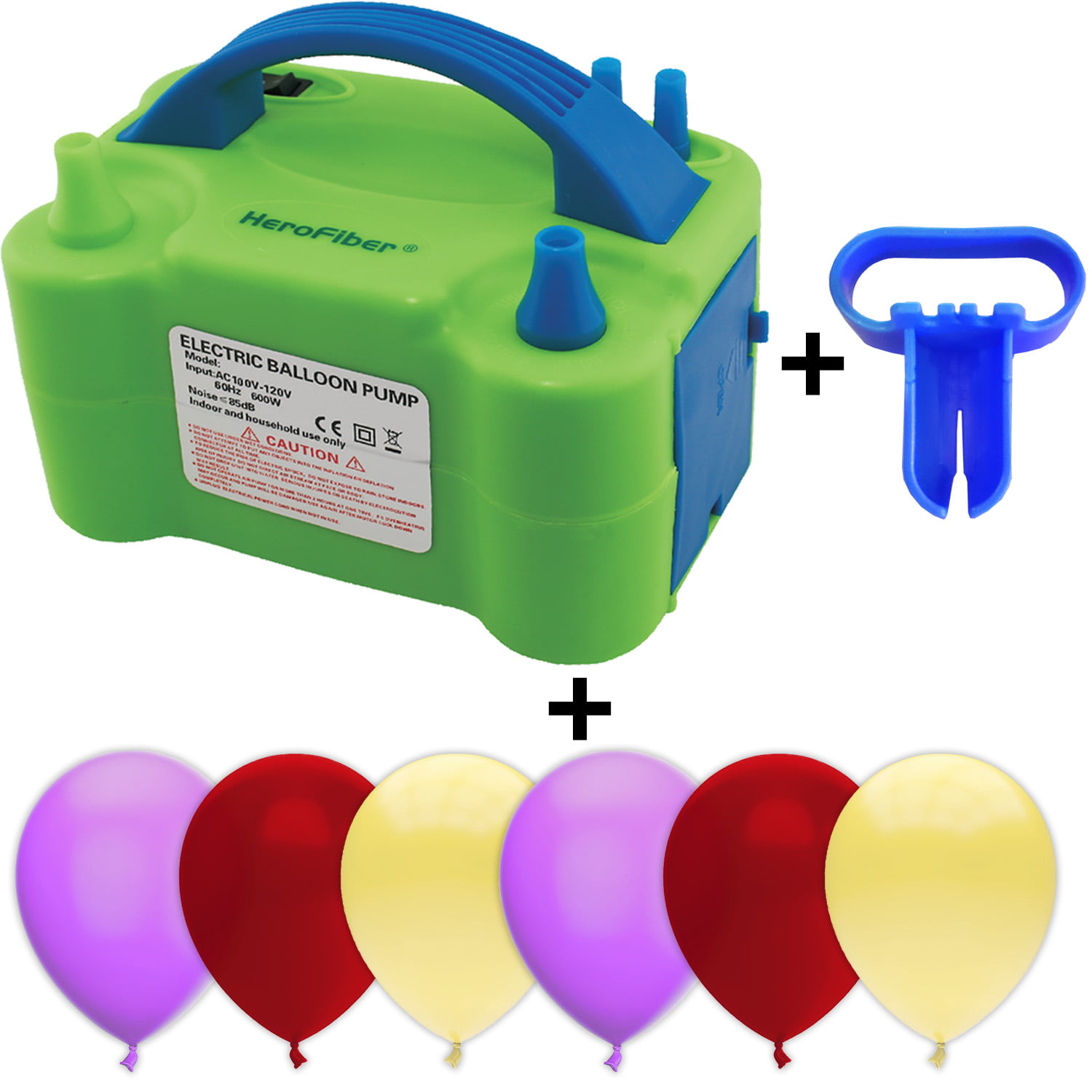 Details about   AC110V-120V 600W Party Portable Electric Pump for Balloon Inflator Air Blower 