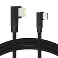 thumbnail image 1 of Maoww Double Elbow USB Cable 2A Sync Data Nylon Woven TPE High Speed Charging Cable for Android/IOS/Type-C, 1 of 6