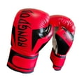 thumbnail image 3 of Guantes de boxeo para y jóvenes de 6 para y niñas Guantes de cuero PU Ejercicio Rojo Zulema Guantes de boxeo para niños, 3 of 8