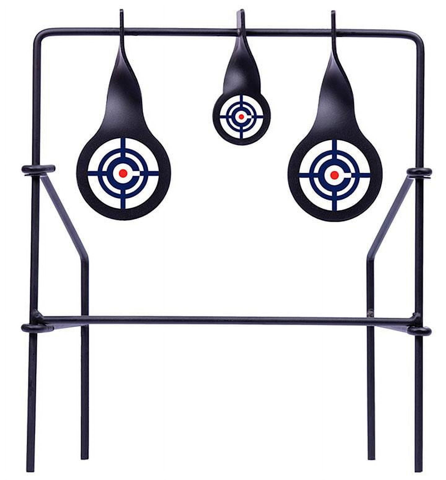 Crosman 2100B .177 Caliber Air Rifle and Metal Target Value Bundle - Black