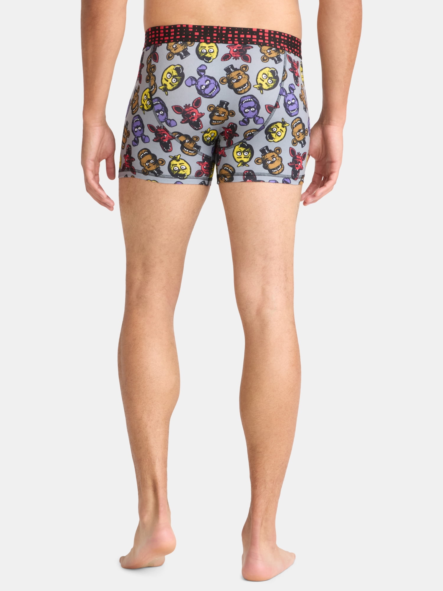 Five Nights at Freddy’s Men's Boxer Briefs, 2-Pack, Sizes S-2XL