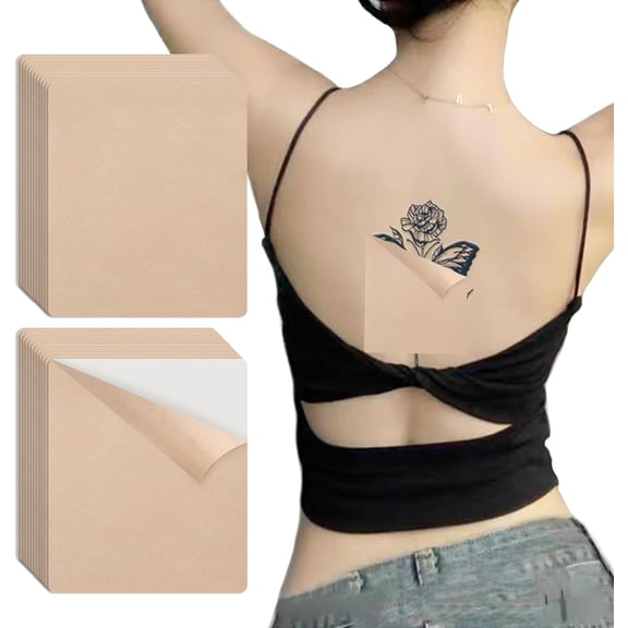 KGOJDYNFYSL 20Pcs Tattoo Cover Up Patchs, Waterproof & Breathable & Sweat-Resistant Skin Concealer for Tattoos Scars Bruises, Ultra Thin Tattoo Cover Up Tapes for Women Girls Men