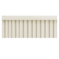 thumbnail image 4 of PowerSellerUSA Vertical Blinds for Patio Doors, 78W x 84L inches Large Window Blind Cordless, Anti Static Vinyl Slats Design With Aluminum Track, 3.5" Vanes Shade with Wand Controls, Solid Alabaster, 4 of 4