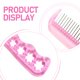 thumbnail image 5 of Cepillo de pelo para muñecas, 3 unidades, para pelucas y accesorios para el cuidado del cabello de muñecas, juguete de regalo para niños., 5 of 8