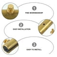 thumbnail image 3 of COMPUKAS Metal Violin Wolf Tone for Musicians Golden 1Set, 3 of 6