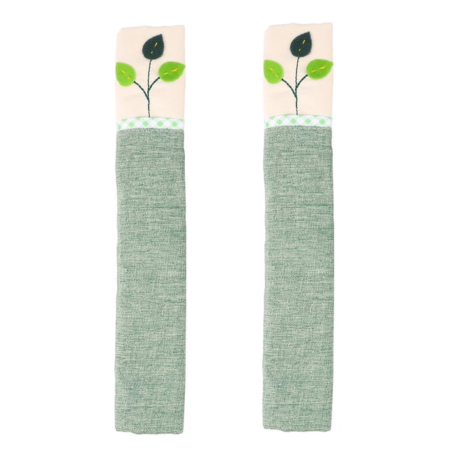 KAKOWELY Refrigerator Handle Cover Handmade Cloth Door Cover Fridge Gloves Home Tool,10.24"X5.12"X0.08"