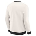 thumbnail image 3 of Men's Darius Rucker Collection by Fanatics  Cream NHL-Logo Colorblock Pullover Sweatshirt, 3 of 6