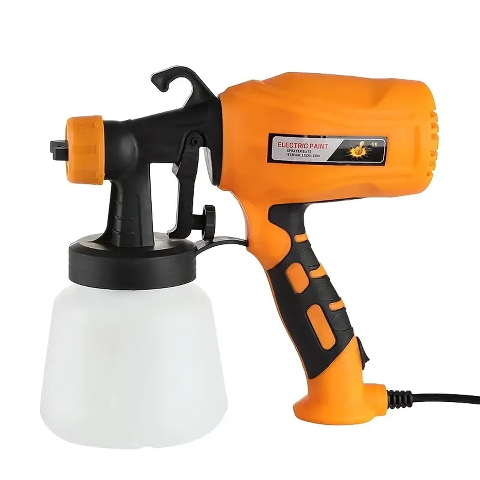 Jovati Electric Paint Sprayer 600w Hvlp Electric Spray Paint Guns Paint Sprayers For Home Interior And Exterior Furniture Fence Walls Diy Works