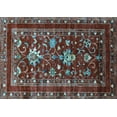 thumbnail image 1 of Ahgly Company Indoor Rectangle Oriental Light Blue Industrial Area Rugs, 5' x 8', 1 of 4