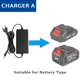 thumbnail image 4 of Cargador UE EE. UU. Reino Unido Baterías no incluidas para sierras eléctricas/taladros eléctricos/llaves eléctricas/amoladoras angulares Carga de baterías, 4 of 5